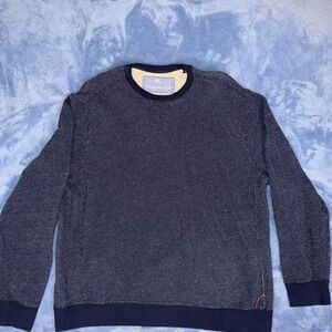 Tommy Bahama Sweater‎ Mens size 2xl  Knit Pullover Navy Blue Beach Coastal